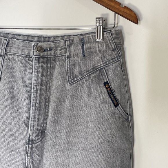 Vintage 80s High Waist Jeans Sz 26/27 waist - Picture 2 of 15